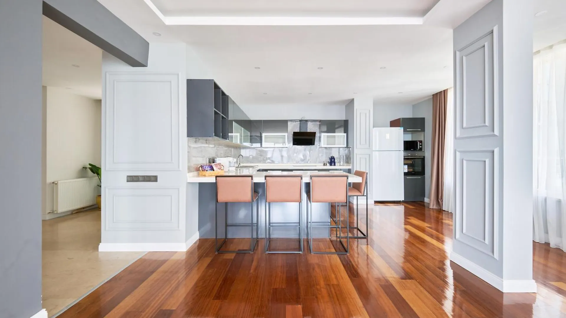 Modern Duplex Bosphorus View Apartment With Teracce Istanbul